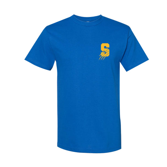 Stadium Football Tee Shirt (Blue)